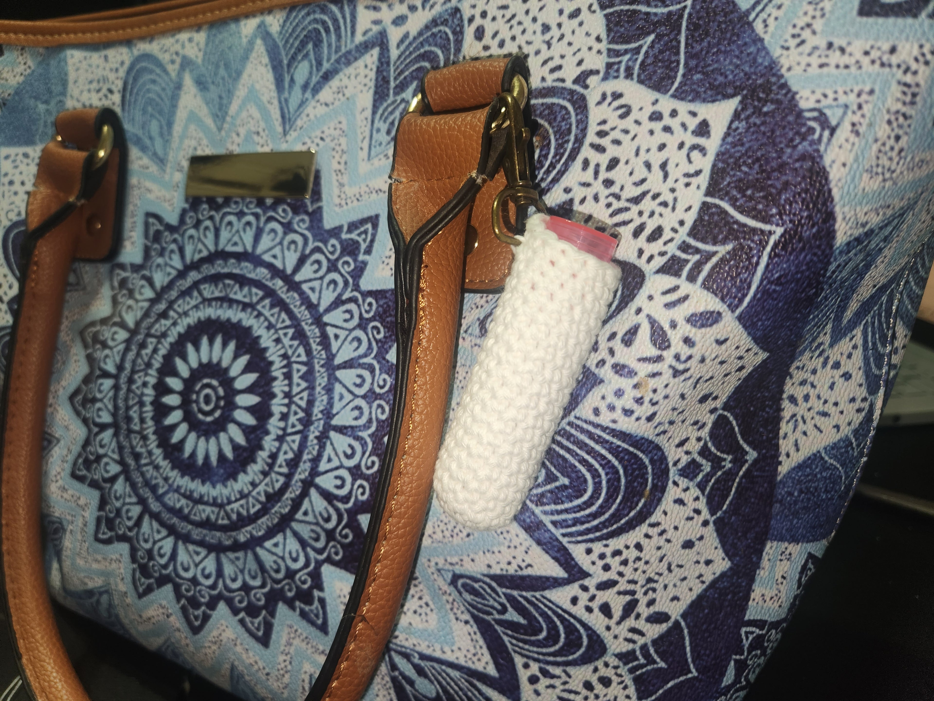 Crocheted Lip Balm Holder
