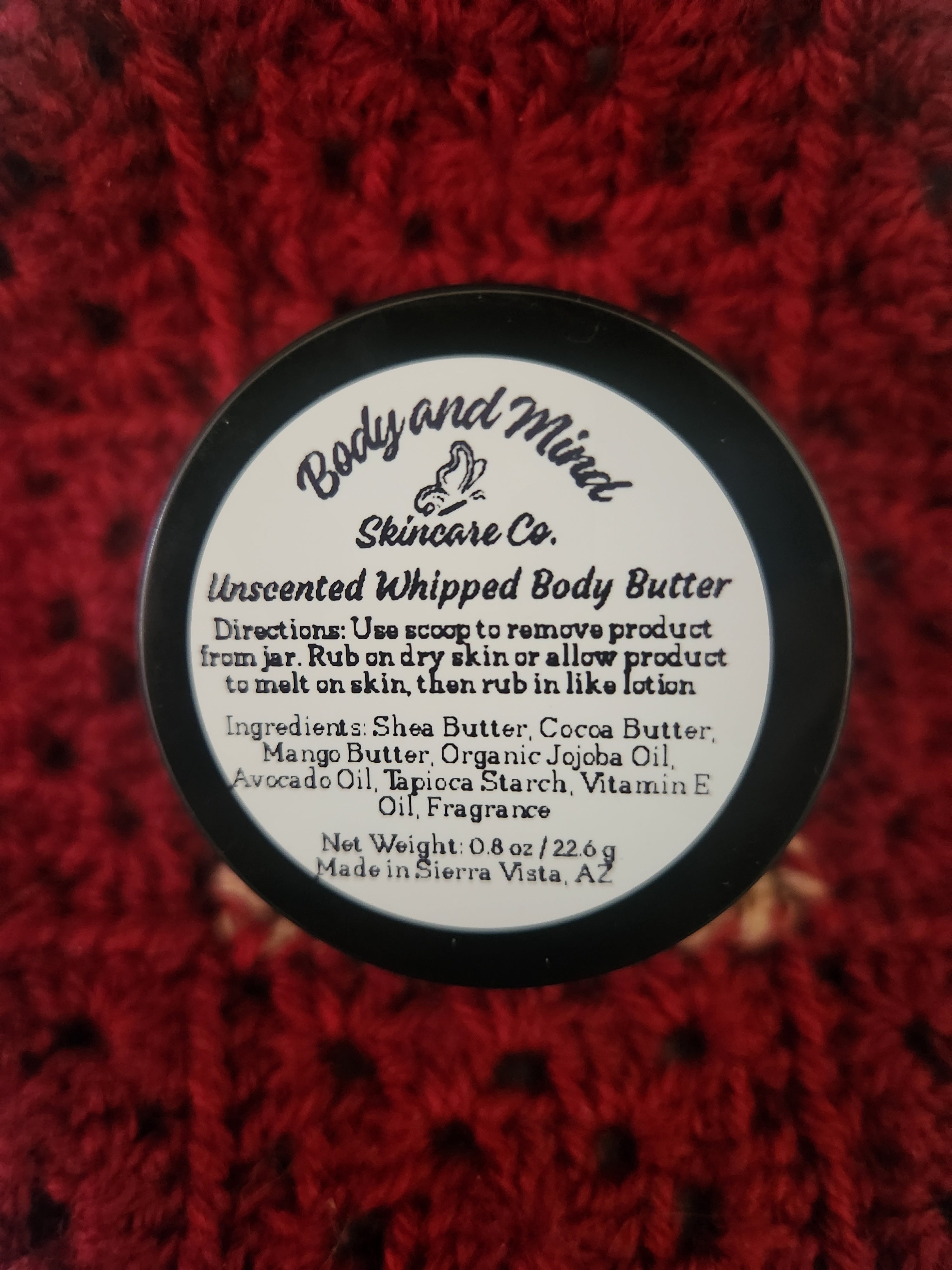 Full Size Jar of Body Butter